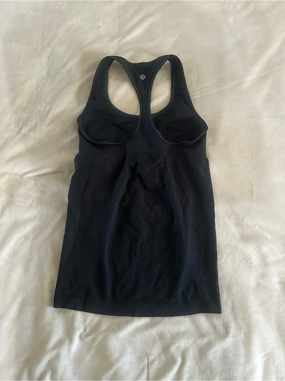 lululemon athletica Black Racerback Performance Tank